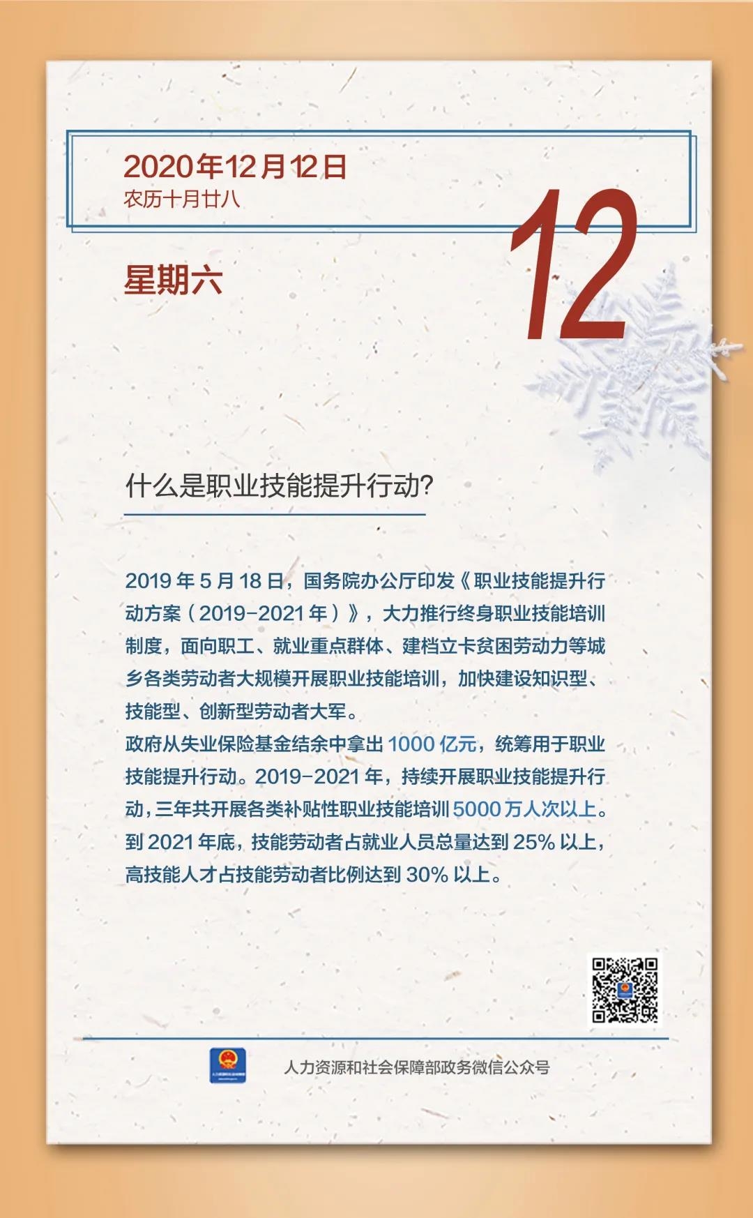 什么是職業(yè)技能提升行動(dòng)？